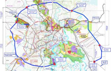 Chính phủ giao TP.HCM làm cơ quan thẩm quyền tổng hợp trình dự án vành đai 4 dài 207km